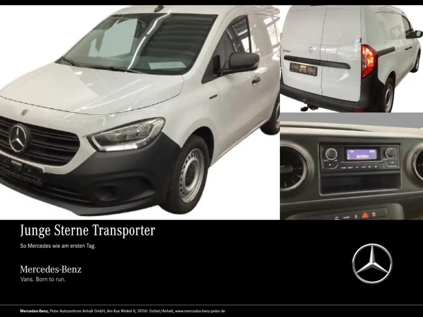 Mercedes-Benz Citan e Kasten BASE KLIMA+AHK+PARKPAKET Blanco - 1