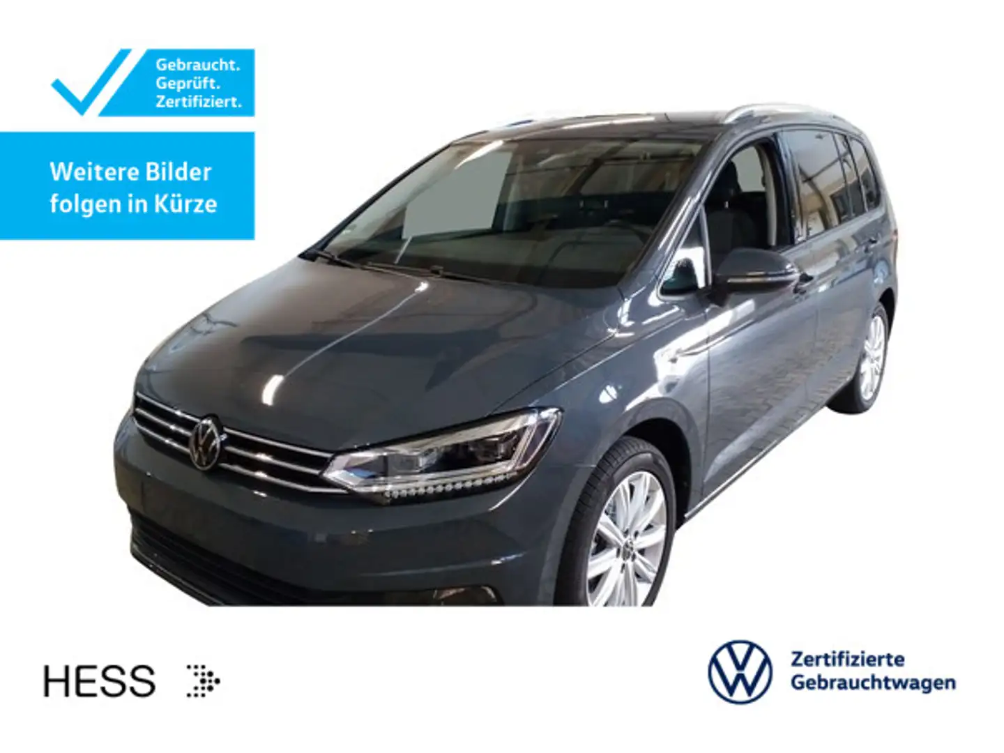 Volkswagen Touran 1.5 TSI DSG MOVE*STHZG*LED*NAVI*7-SIZTER* Szary - 1