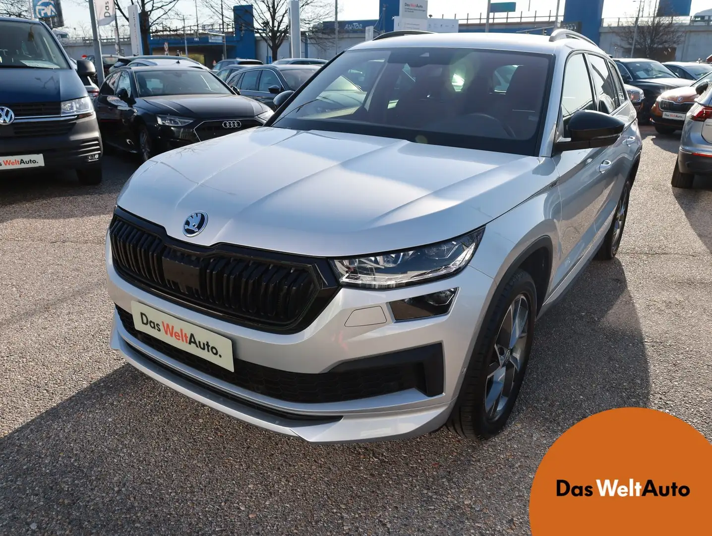 Skoda Kodiaq Sportline TSI ACT DSG Silber - 1