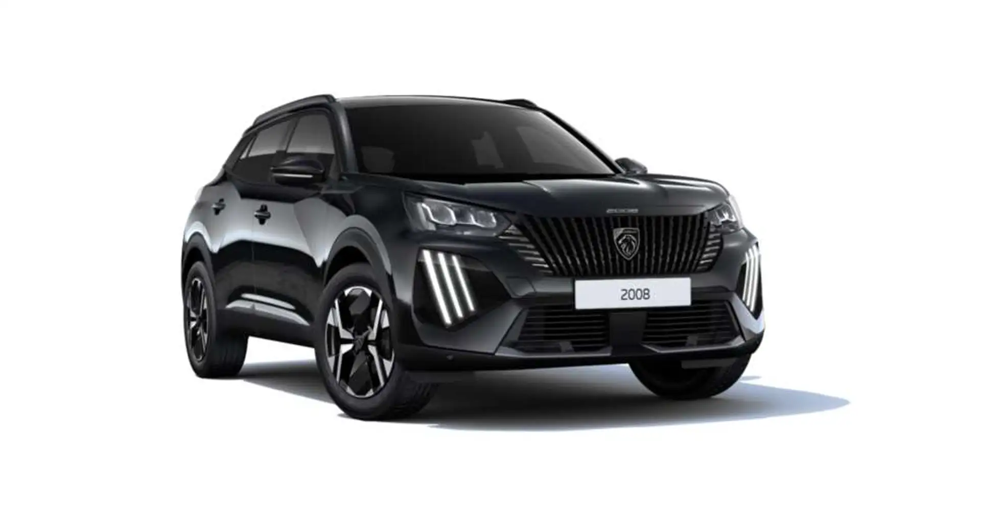 Peugeot 2008 Allure HYBRID 136 e-DSC6 *ABVERKAUFSAKTION* Schwarz - 1