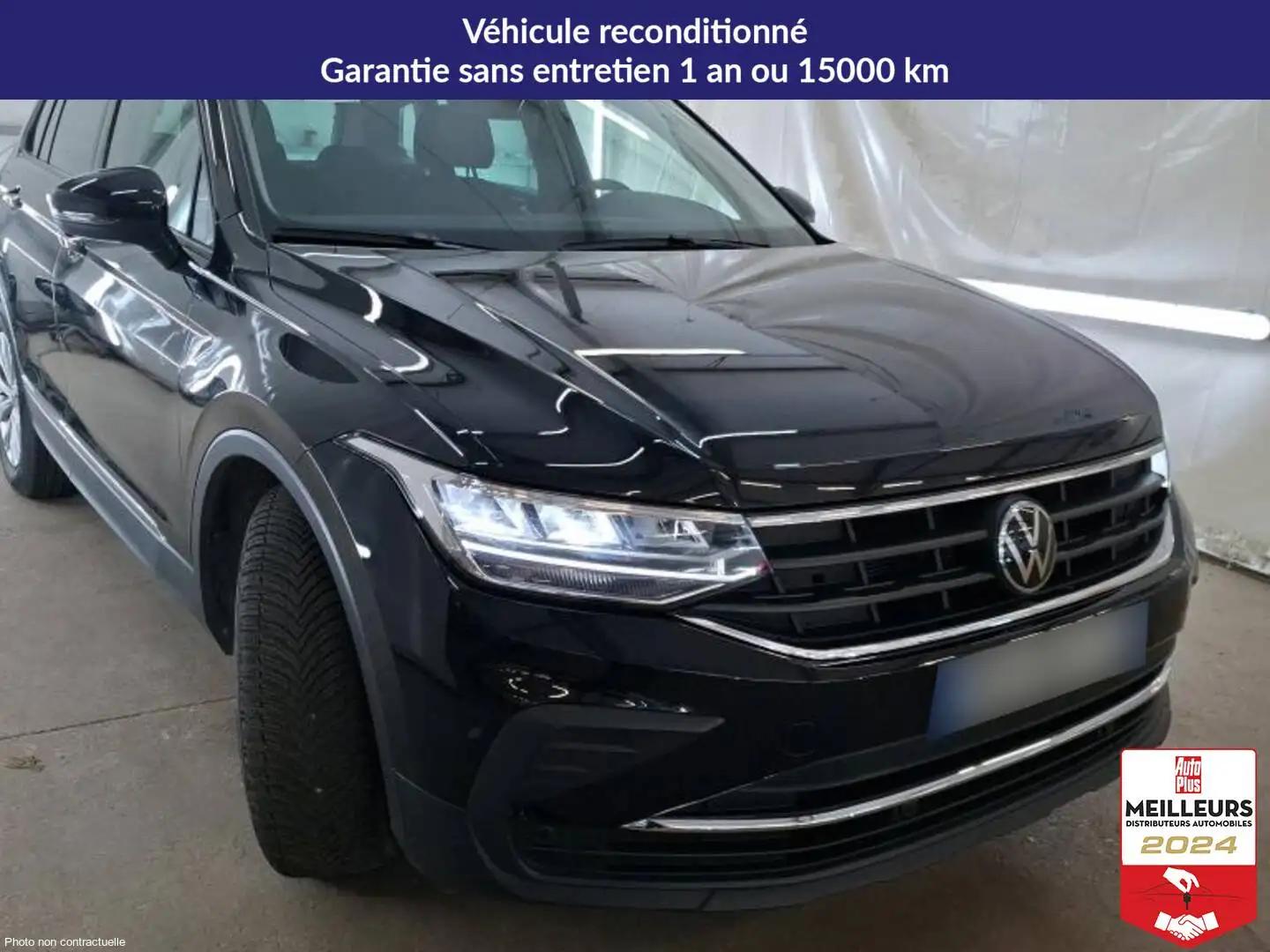 Volkswagen Tiguan TDI 150 DSG7 Life +Syst¨me Navigation +Caméra Schwarz - 2