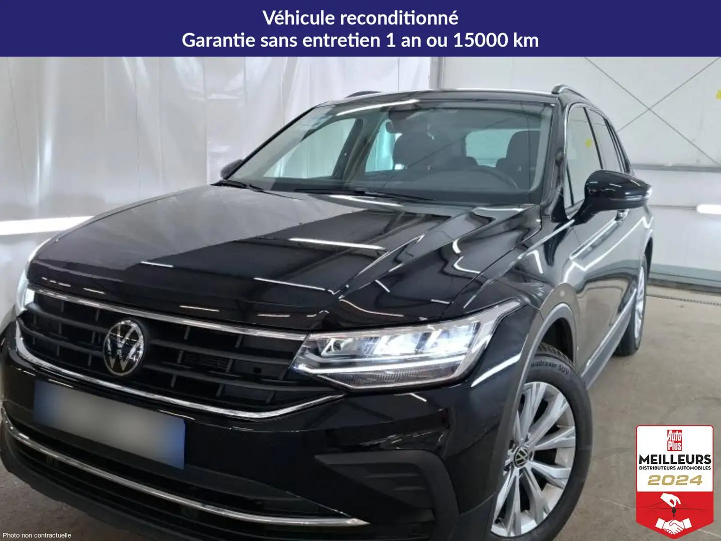 Volkswagen Tiguan TDI 150 DSG7 Life +Syst¨me Navigation +Caméra Schwarz - 1