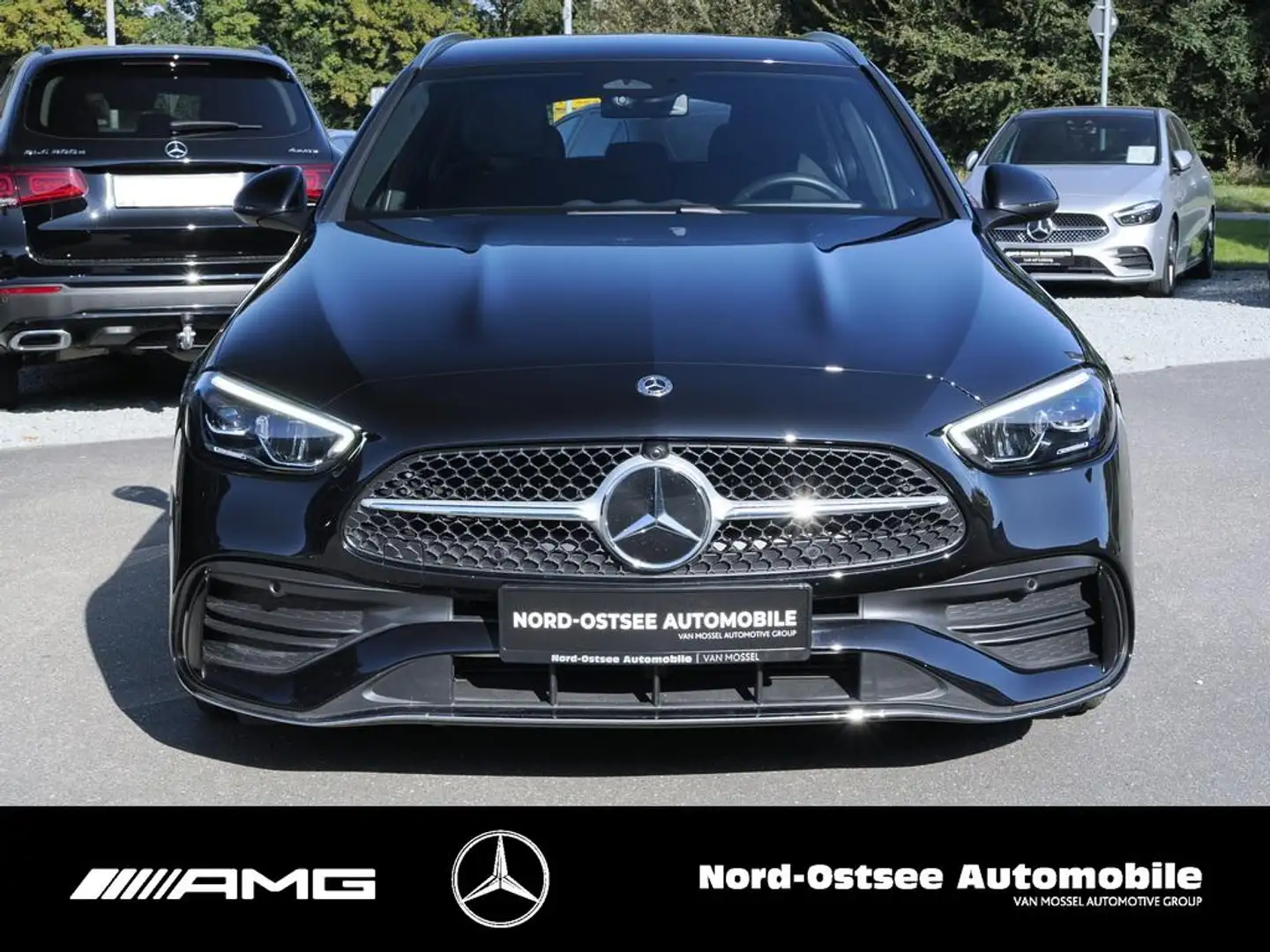 Mercedes-Benz C 300 T d AMG AMBIENTE KEYLESS NAVI KAMERA MBUX Schwarz - 2
