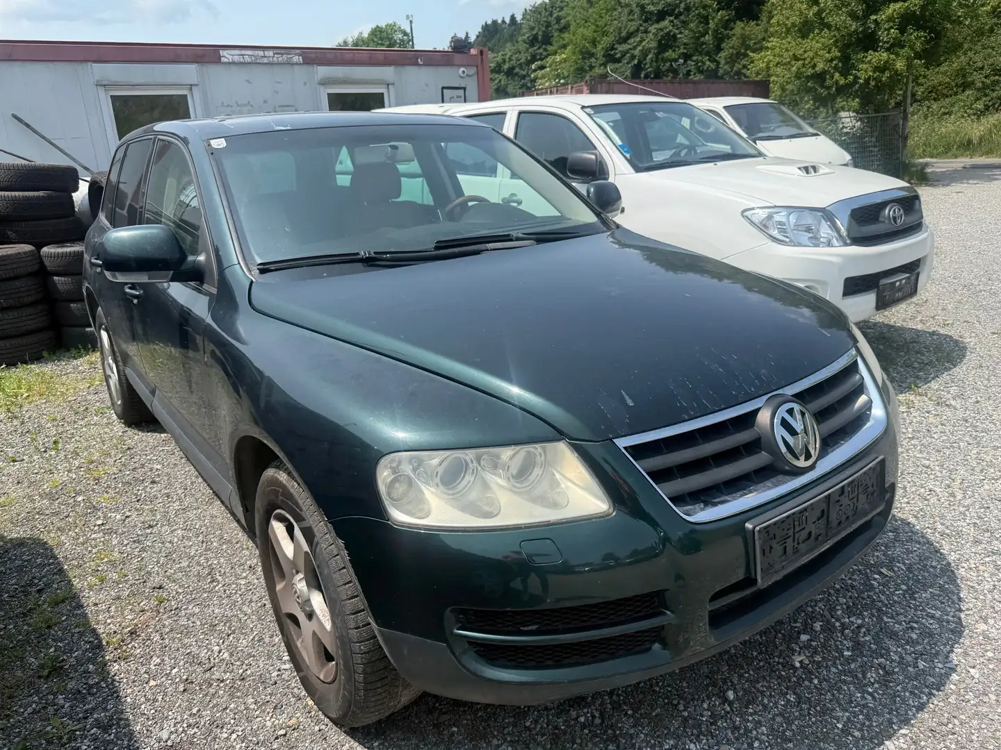 Volkswagen Touareg 2,5 R5 TDI Tiptronic Leder xxl navi alu Euro 4 Verde - 1