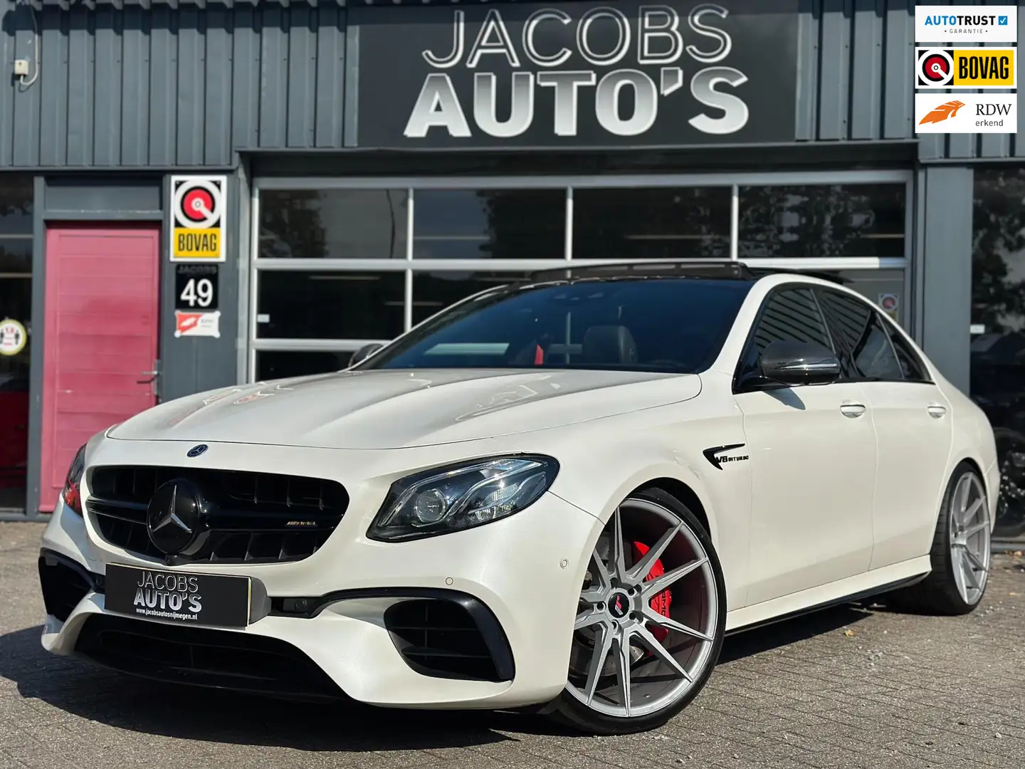 Mercedes-Benz E 63 AMG S 4MATIC Premium Plus Weiß - 1