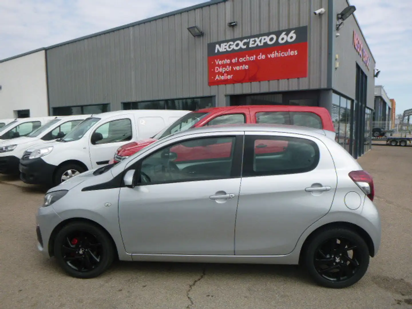 Peugeot 108 ALLURE TOP Gris - 2