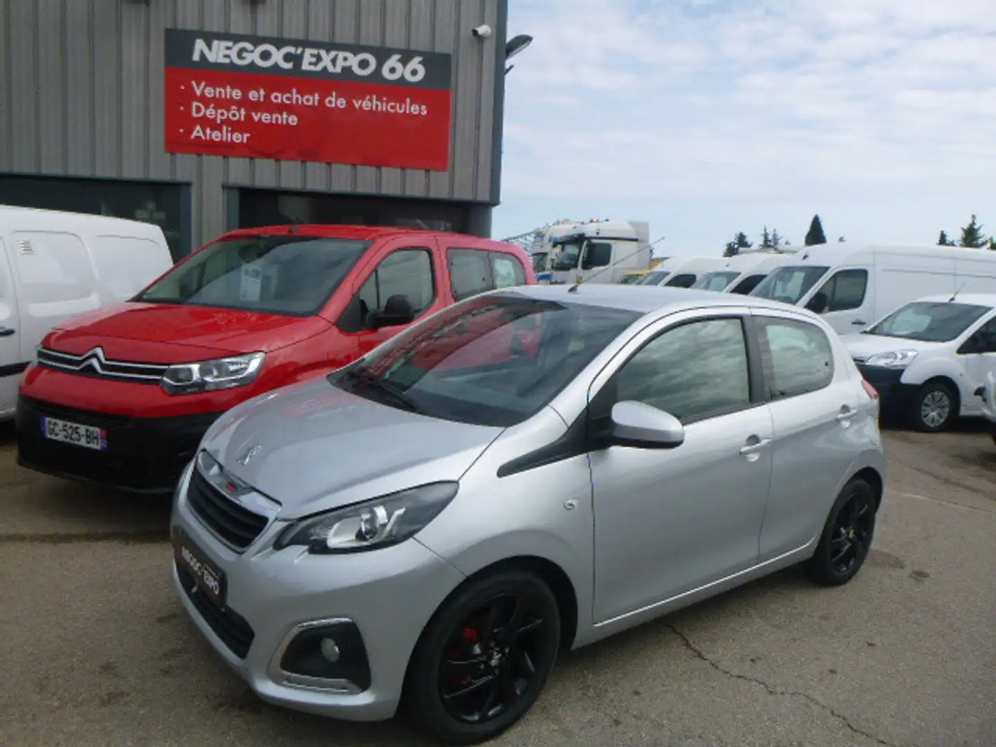 Peugeot 108 ALLURE TOP Gris - 1