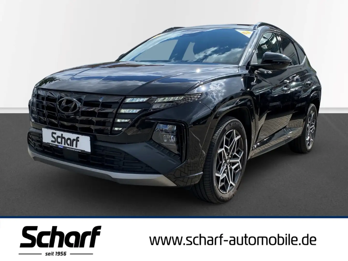 Hyundai TUCSON 1.6 PHEV AT-6 4WD N line Panorama Navi AC/A SHZ DA Schwarz - 1