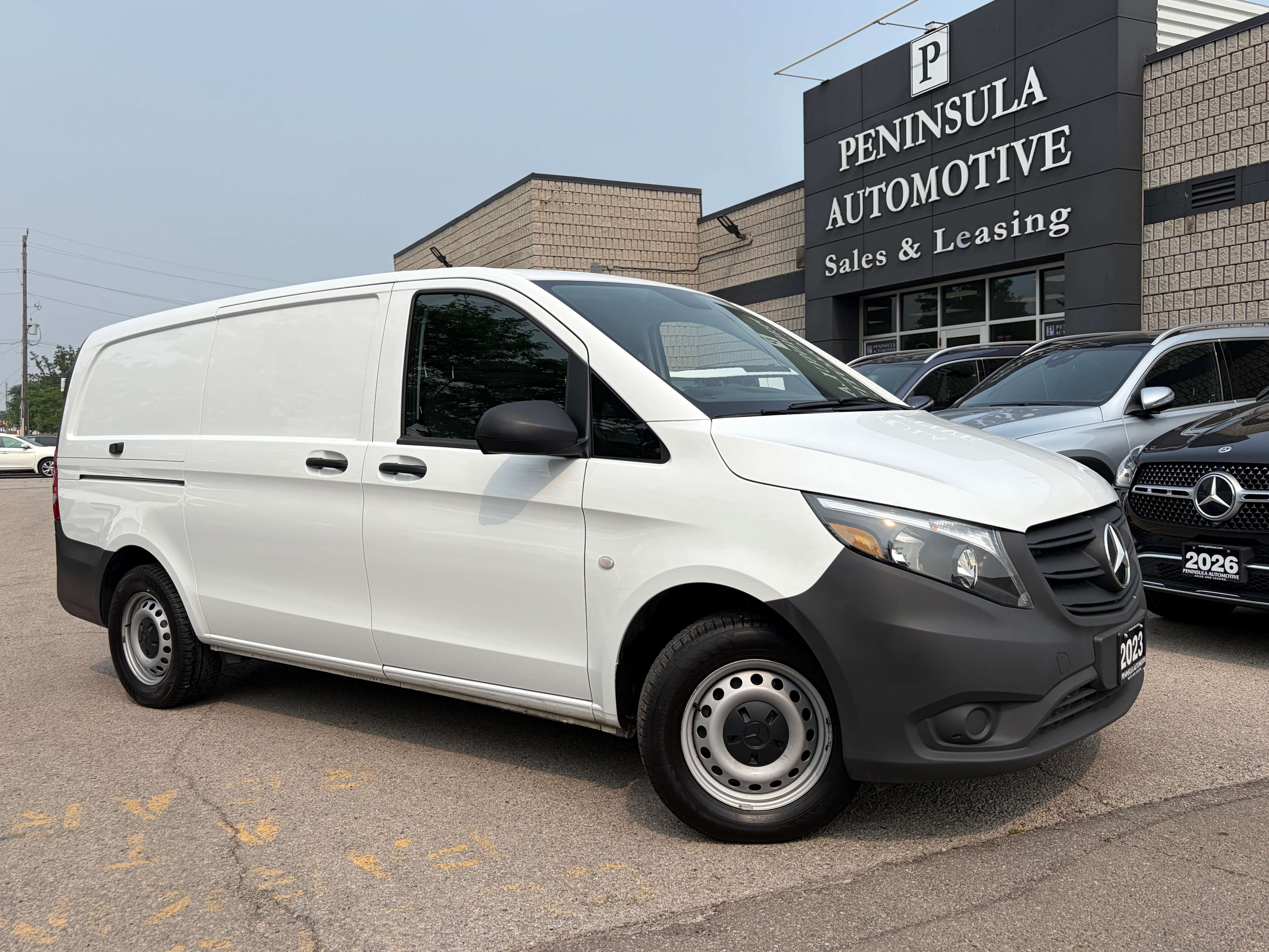 Arctic white 2023 Mercedes-Benz Metris Van Rear-Wheel Drive Automatic