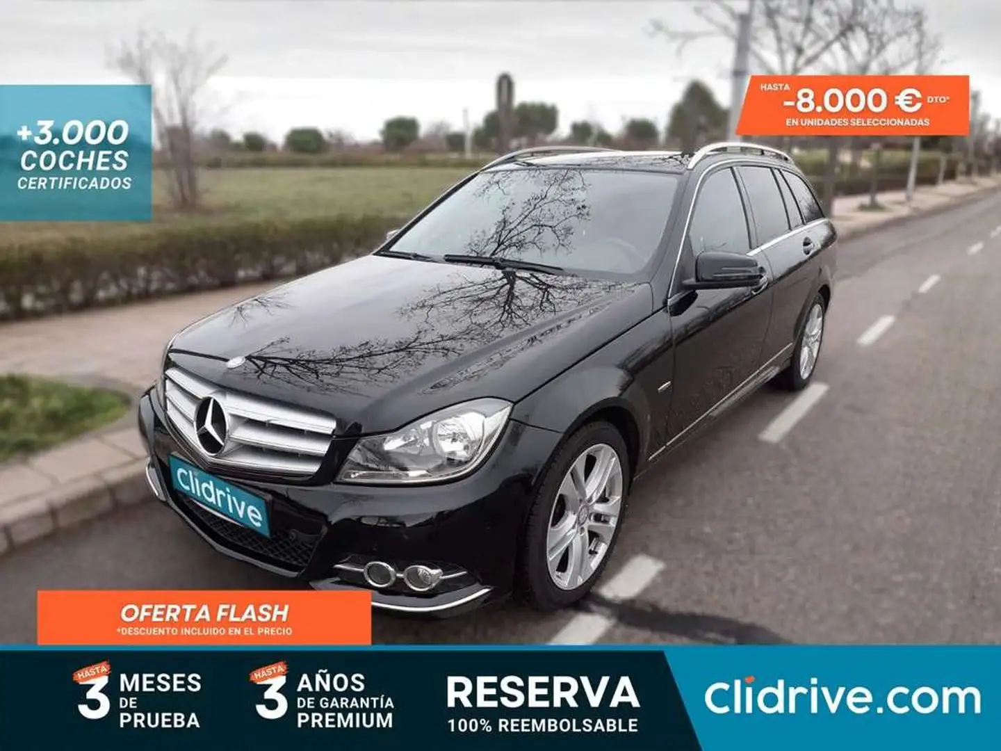 Mercedes-Benz C 200 Estate 200CDI BE Ed. Avantgarde Aut. Noir - 1