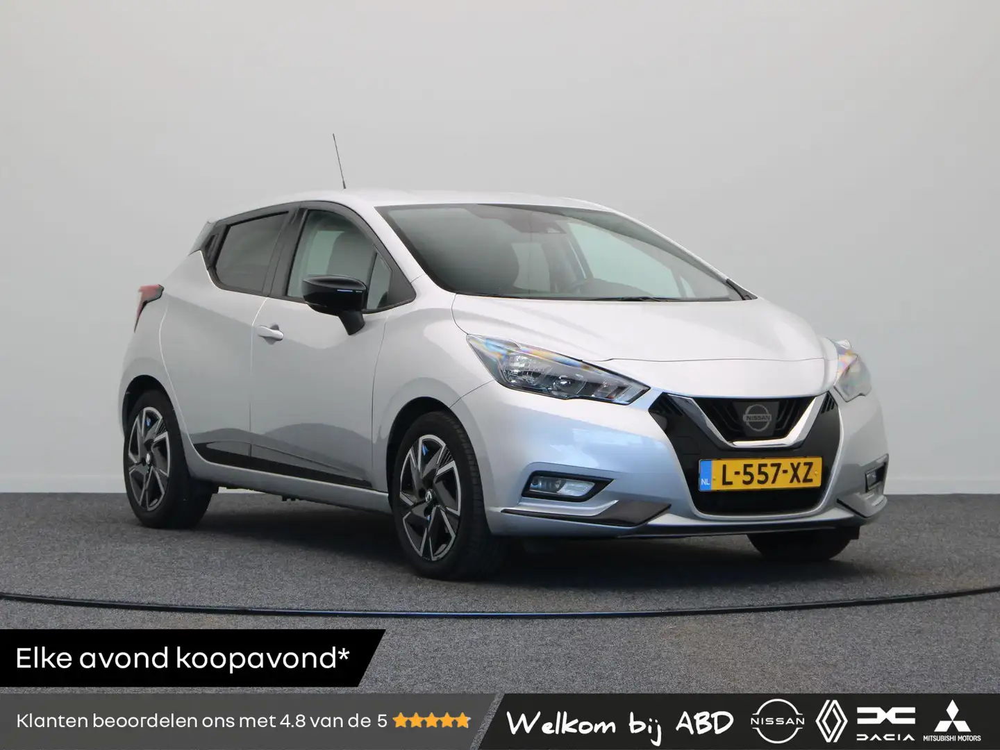Nissan Micra 1.0 IG-T N-Design | Airco | Lane Assist | Automati Gris - 1