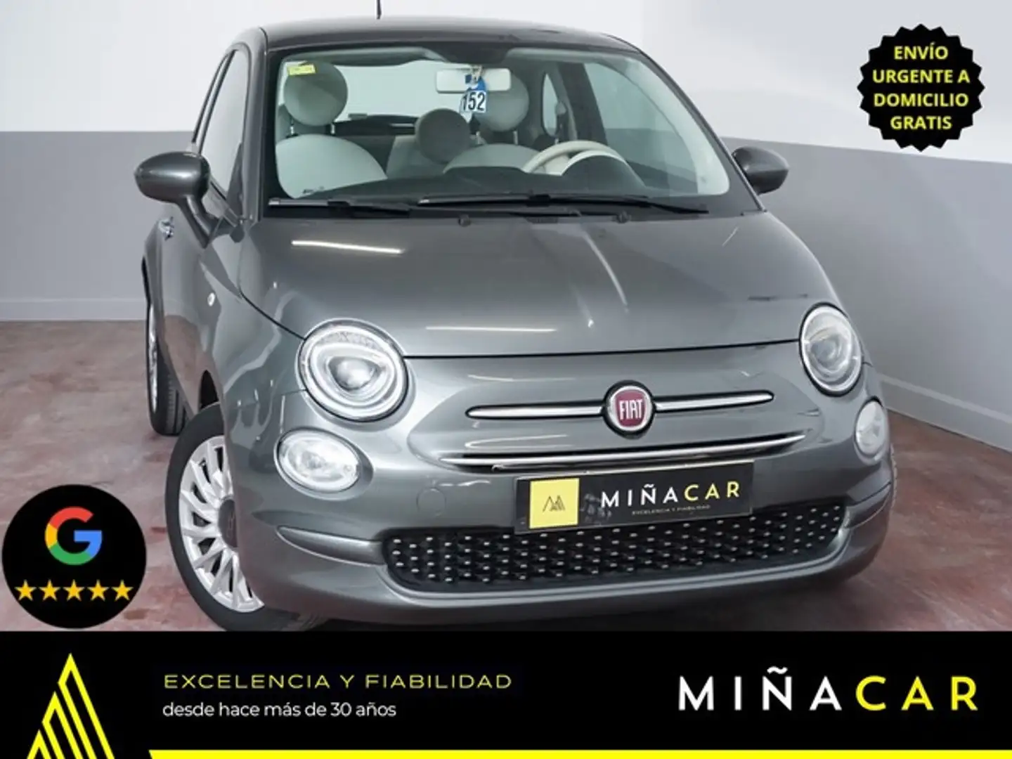 Fiat 500 1.0 GSE S Gris - 1