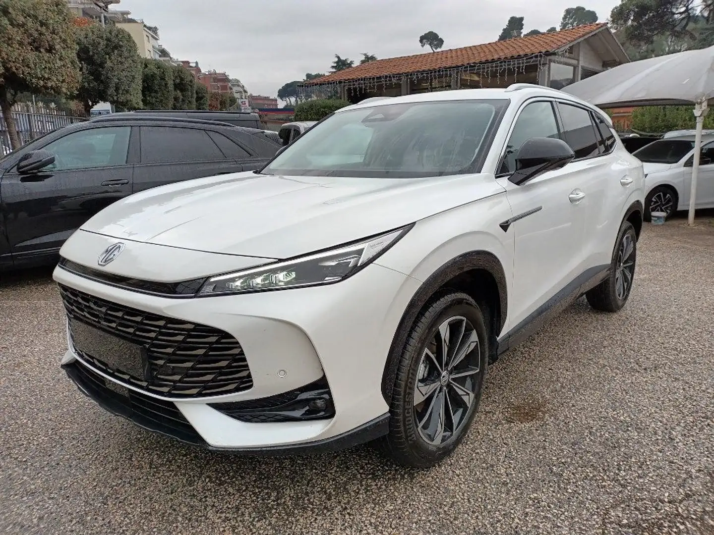 MG HS 1500 T-GDI AT LUXURY 170CV PELLE"19 CAM360 ITALIA Weiß - 2