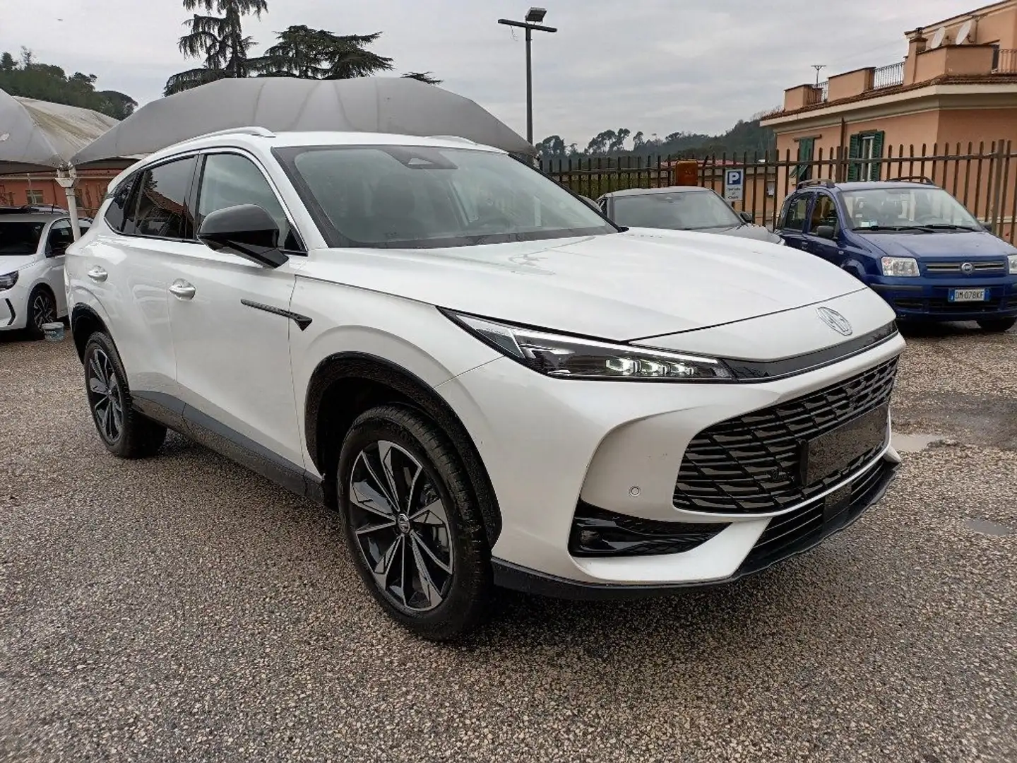 MG HS 1500 T-GDI AT LUXURY 170CV PELLE"19 CAM360 ITALIA Weiß - 1