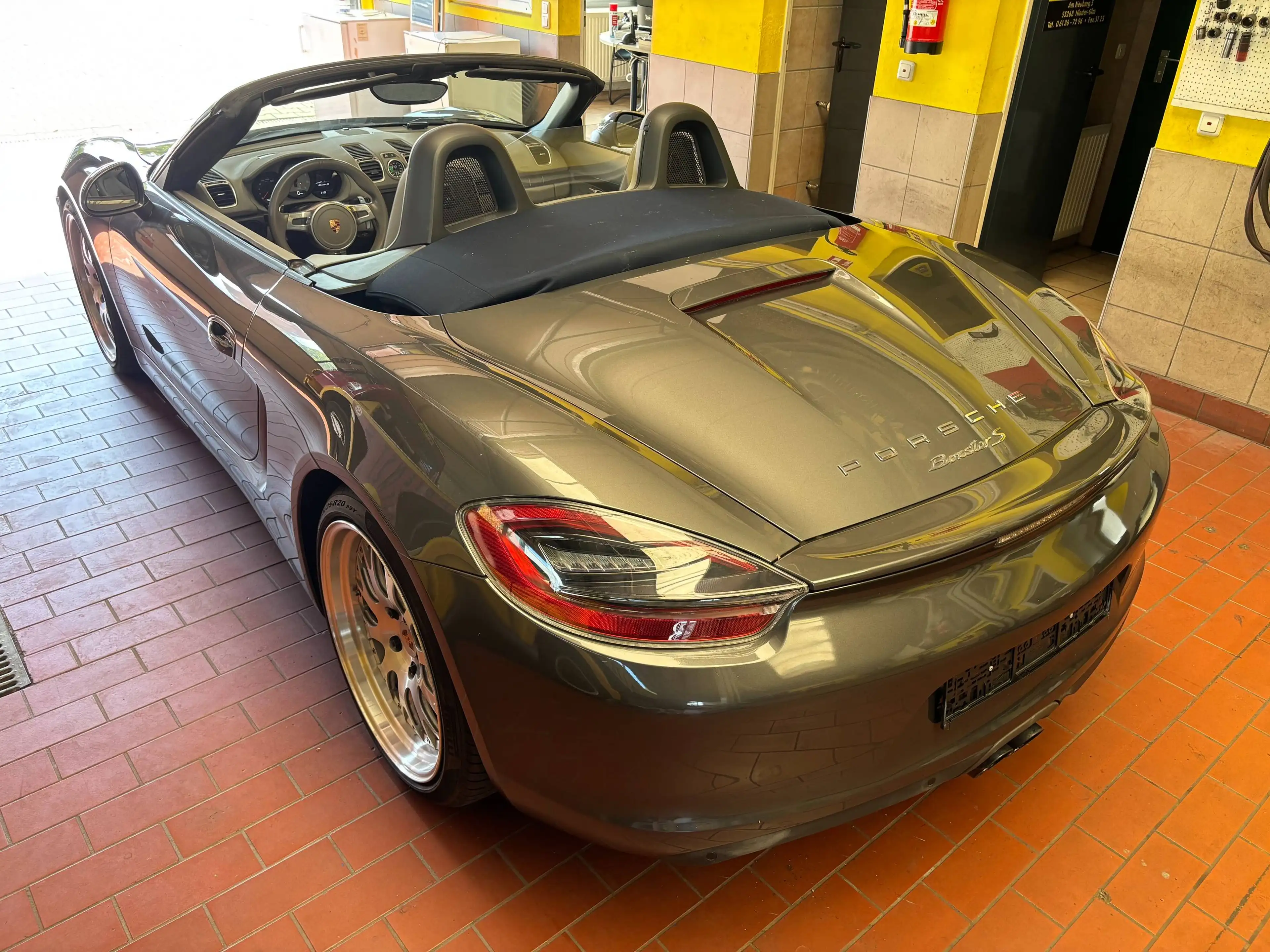 Porsche Boxster S/Alu 20" /Disign Pkt/PASM/Sound Pkt/Sport Auspuff/SportChrono/MwSt!! — photo 12