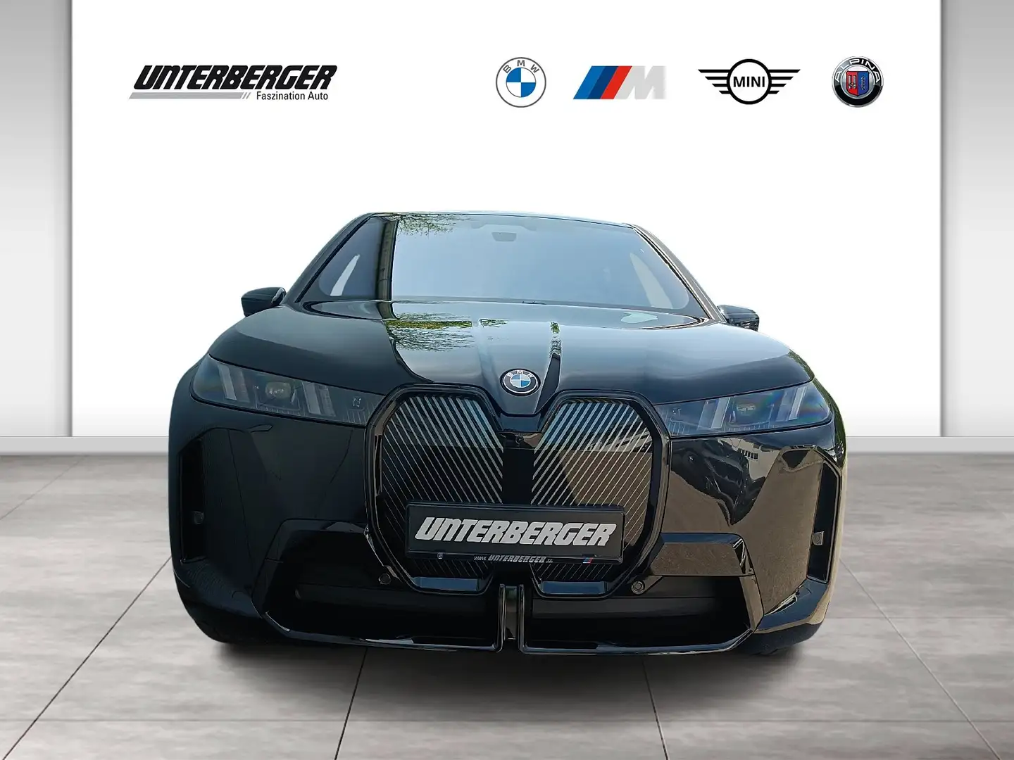 BMW iX xDrive45 M Sport AHK Iconic Glow Sitzbelüftung Nero - 2