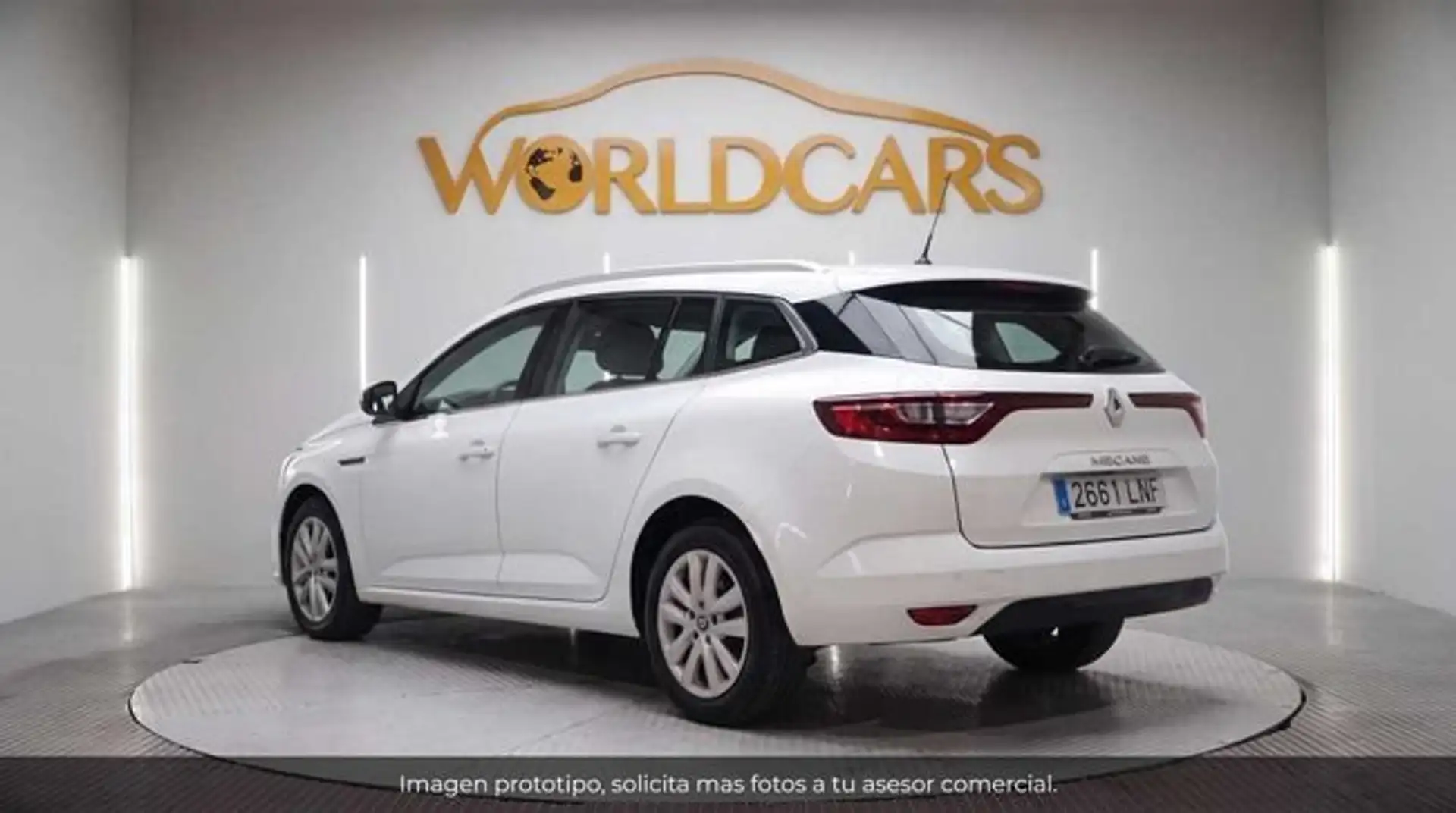 Renault Megane S.T. Intens Blue dCi 85 kW (115CV) Blanco - 2