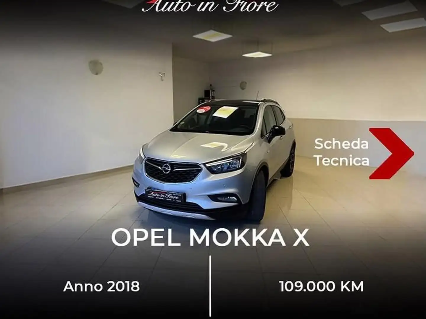 Opel Mokka X Mokka X 1.6 cdti Advance s Argent - 1
