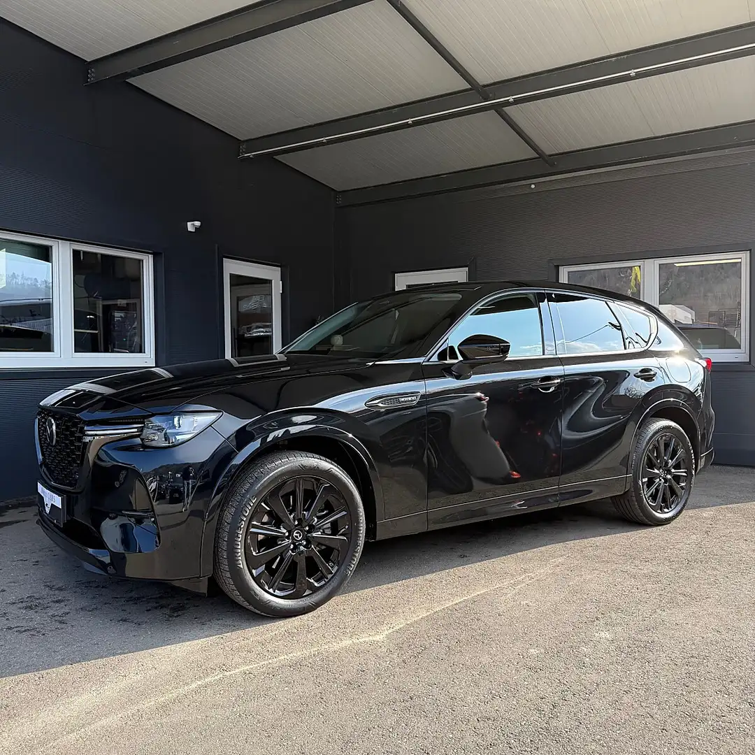 Mazda CX-60 2.5L e-SKYACTIV PHEV AWD HOMURA CON/DRI/COM Aut. Schwarz - 2