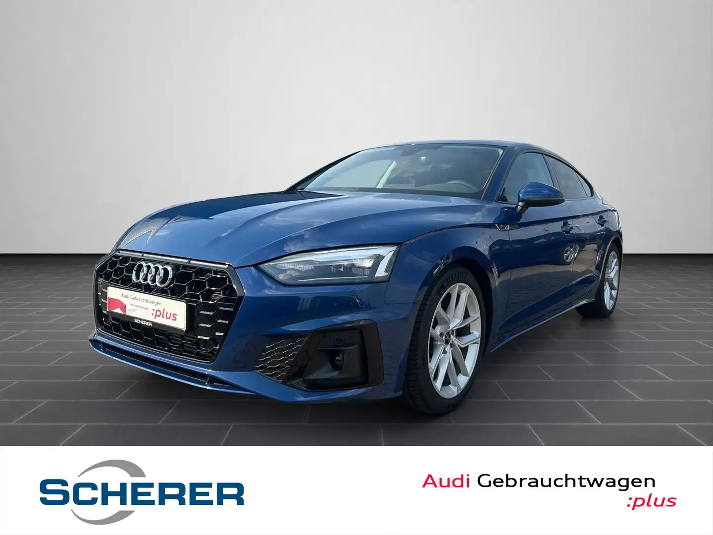 Audi A5 35 TFSI S line S tro. Navi/SHZ/uvm. Blau - 1