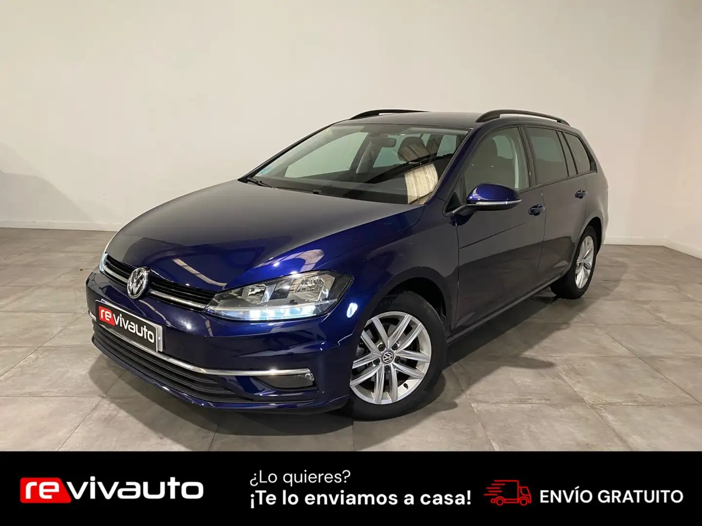 Volkswagen Golf Variant 1.6TDI CR BMT Advance 110 Blauw - 2