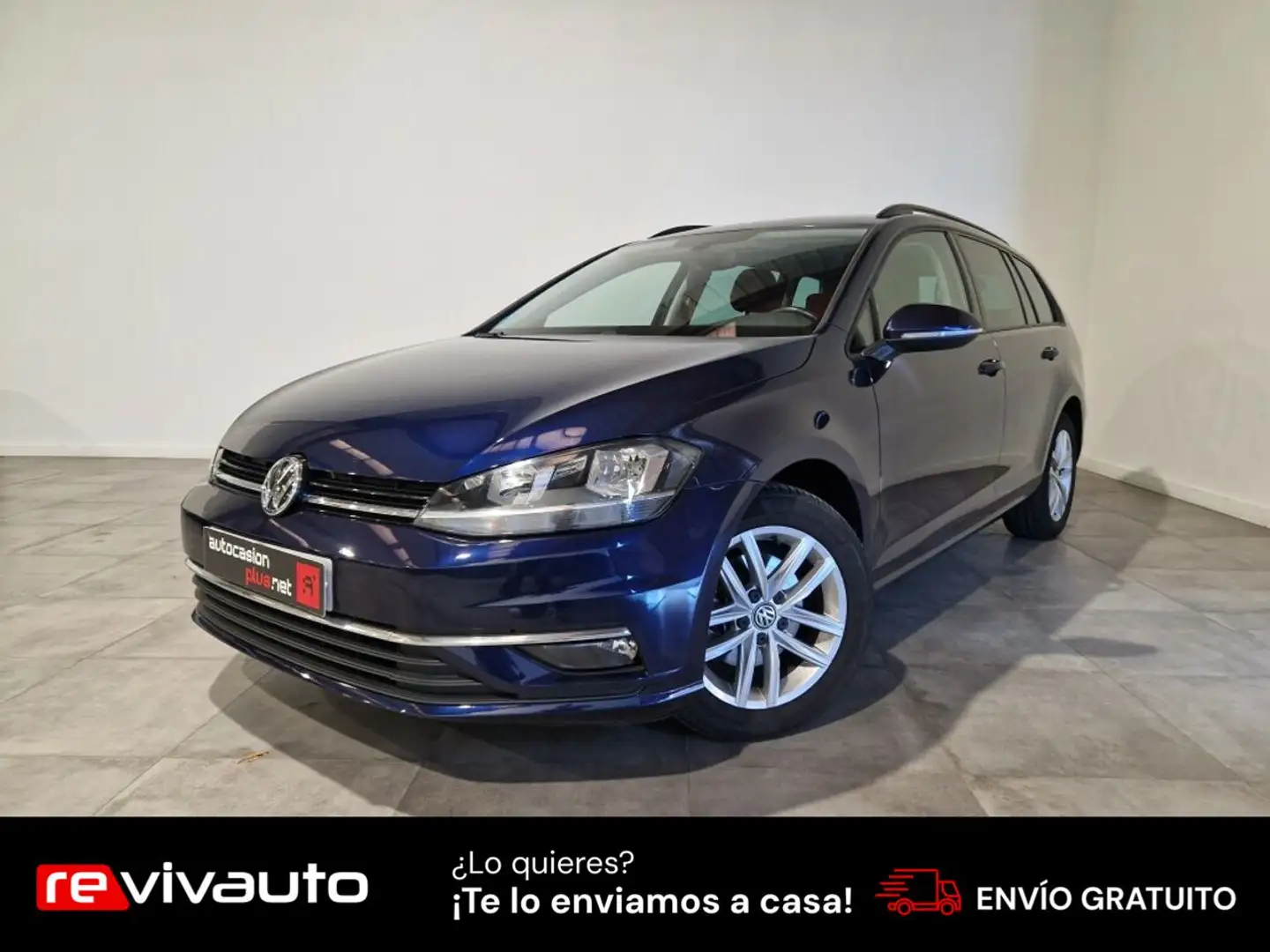 Volkswagen Golf Variant 1.6TDI CR BMT Advance 110 Bleu - 2