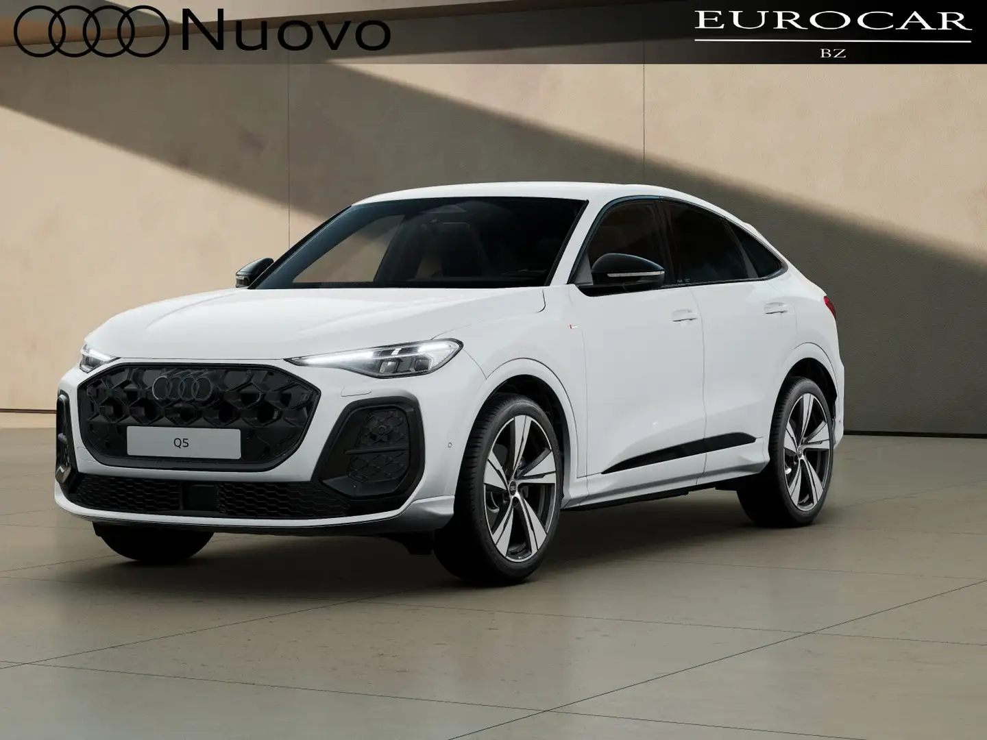 Audi Q5 sportback 2.0 tfsi mhev+ s line edition quattro 20 Bianco - 1
