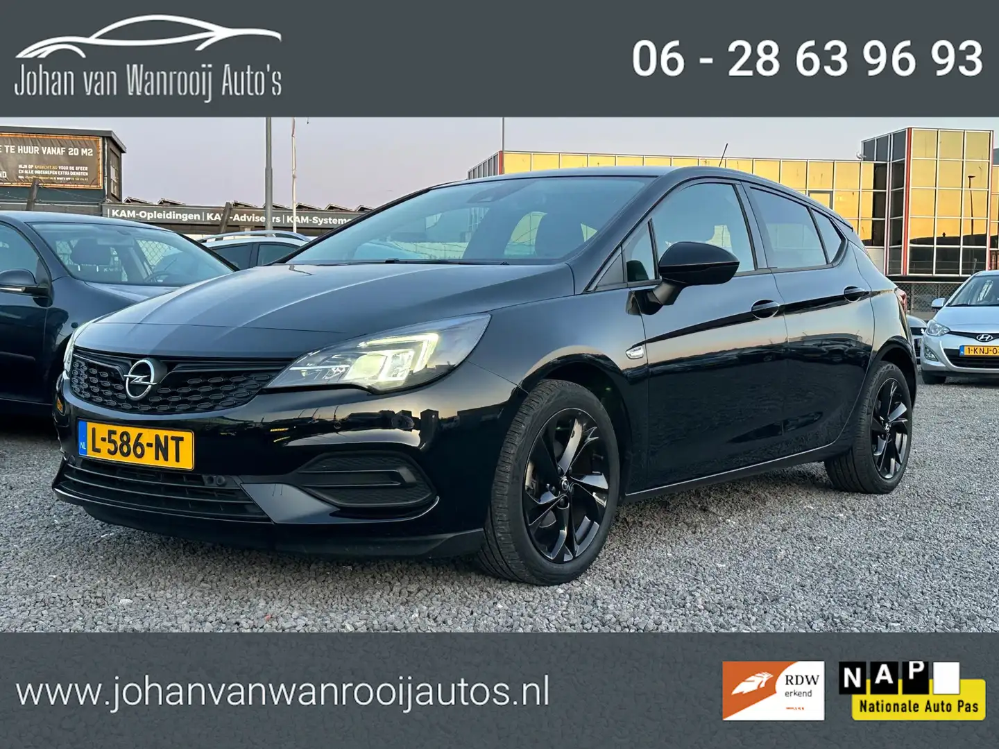 Opel Astra 1.2 Business Elegance/NW APK/NAVI/CAMERA/APPLE CAR Negro - 1