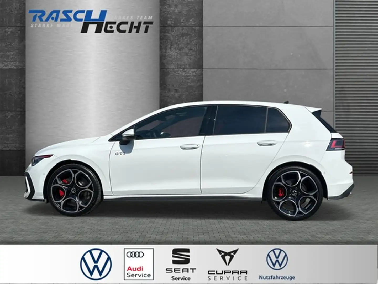 Volkswagen Golf VIII GTI 2.0 TSI DSG*LED*NAVI*PANORAMA*SHZ Weiß - 2