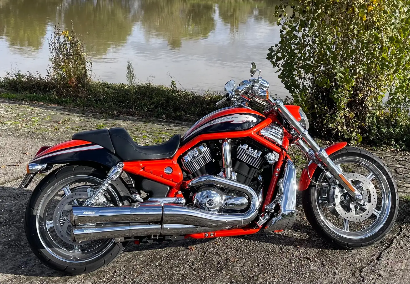 Harley-Davidson VRSC V-Rod VRSCSE Screamin Eagle CVO KessTech Orange - 2