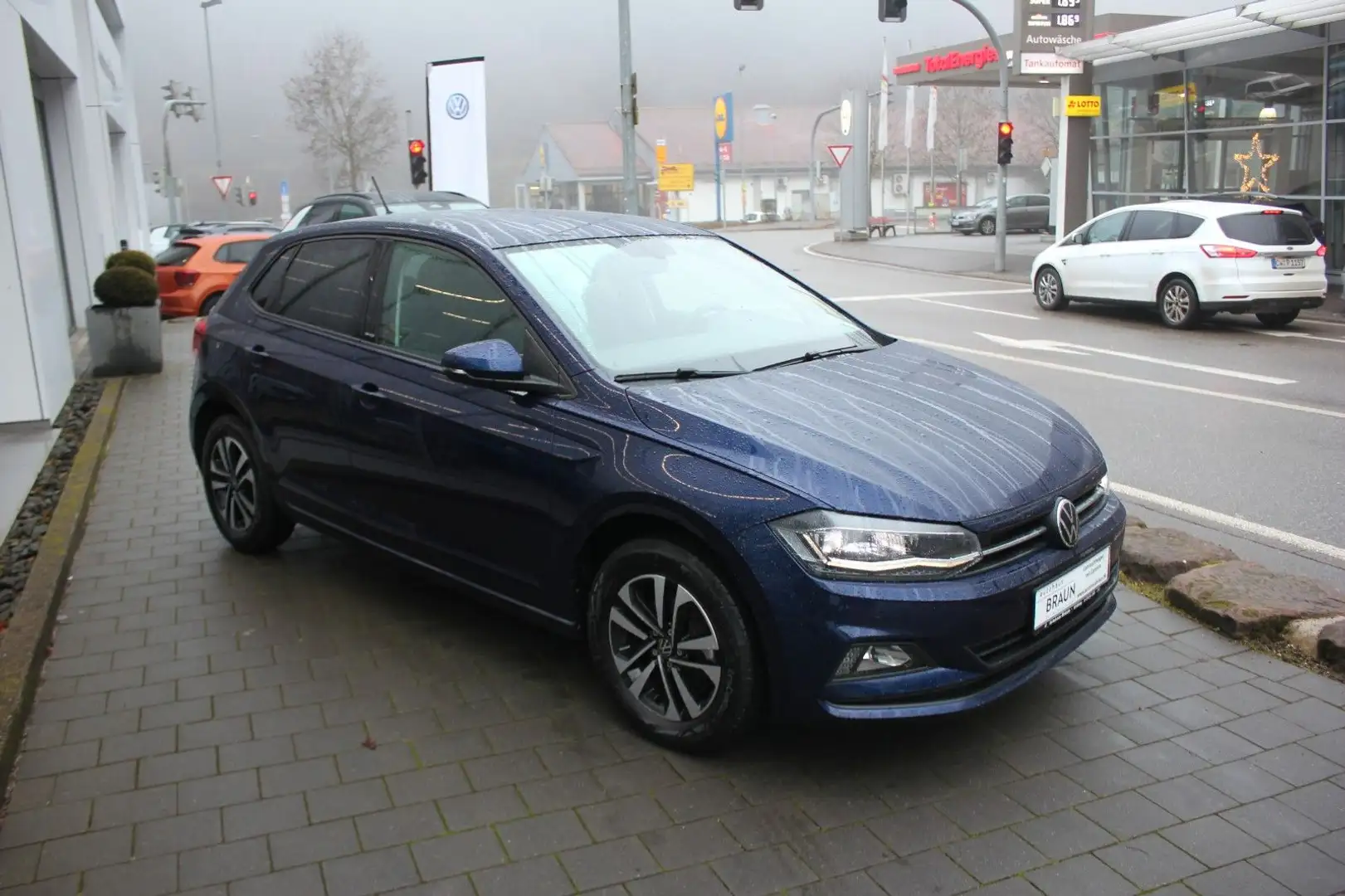 Volkswagen Polo VI United 1.0 TSI Navi,ACC,NSW,LED,PDC Blau - 2