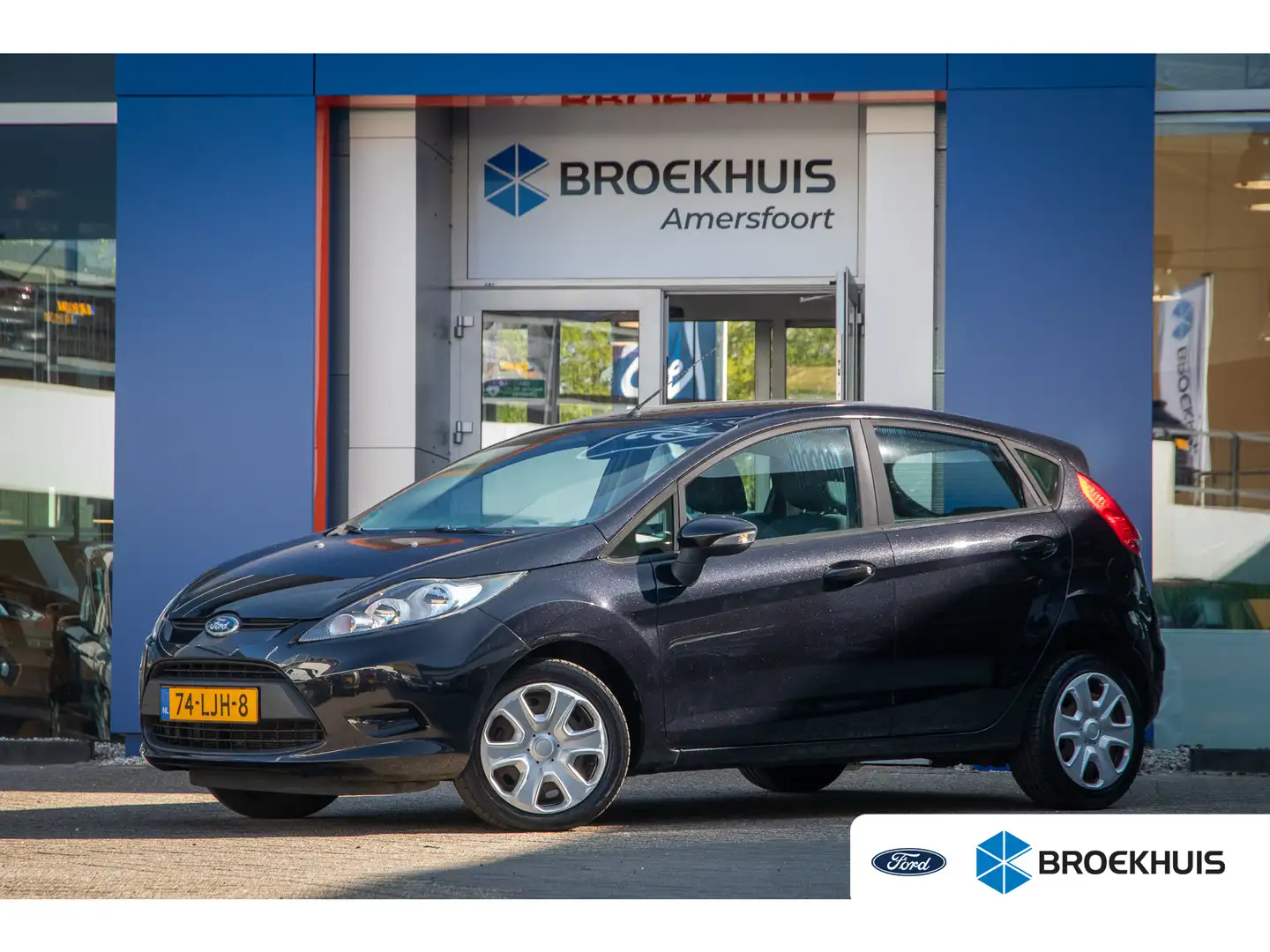 Ford Fiesta 1.25 Limited 5-deurs | Airco Zwart - 1