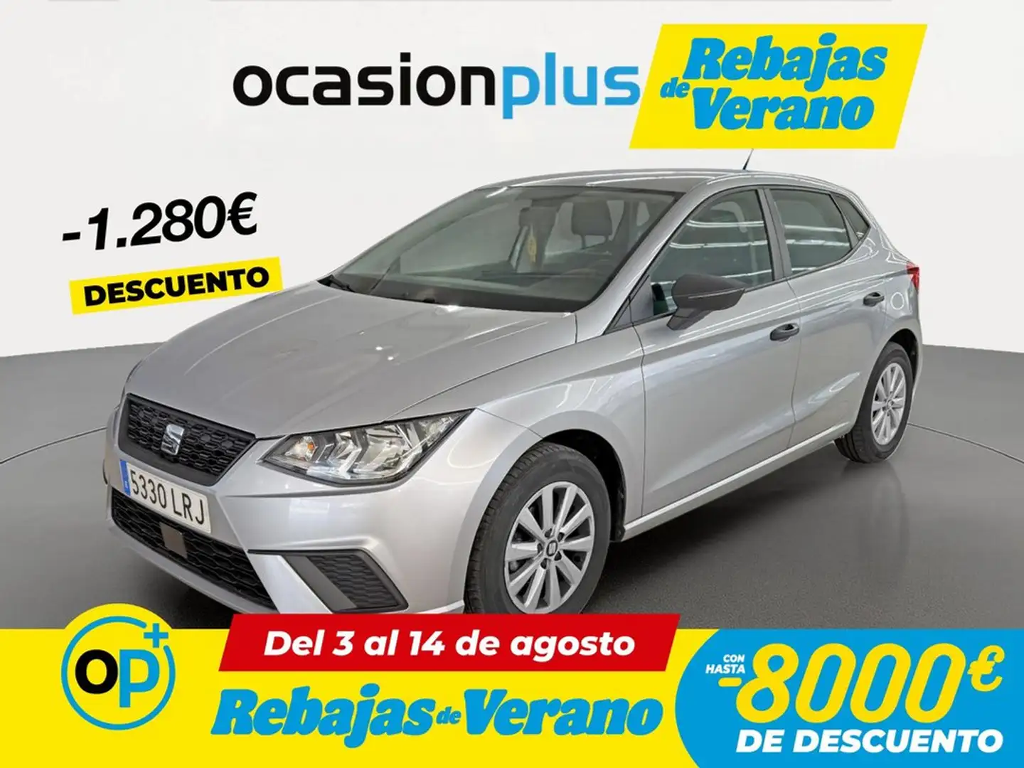 SEAT Ibiza 1.0 MPI S&S Reference 80 Gris - 1