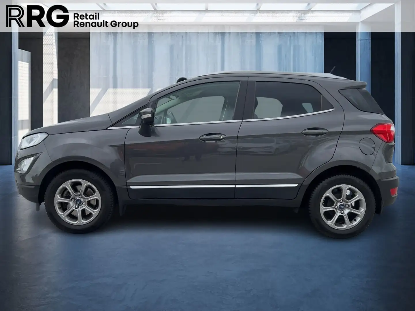 Ford EcoSport 1.0 EcoBoost Titanium Start/Stopp PDC ABS Grau - 2