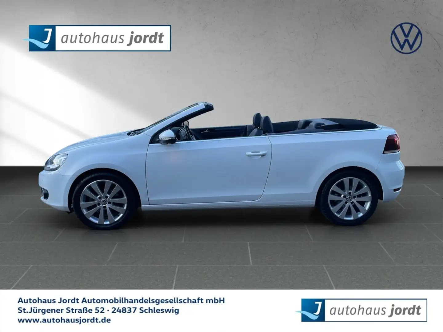 Volkswagen Golf Cabriolet Golf VI Cabriolet 1.4 TSI 6-Gang LEDER Sportpaket Blanc - 2