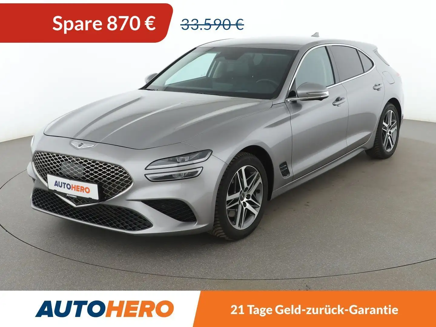 Genesis G70 2.2 CRDi Premium Aut*NAVI*TEMPO*CAM*PDC*SHZ* Gris - 1