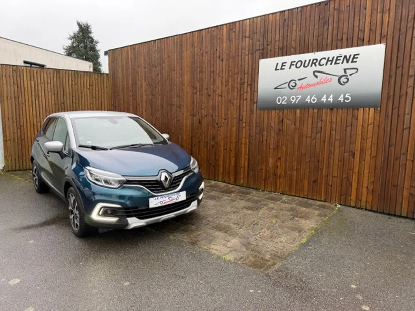 Renault Captur 0.9 TCE 90CH ENERGY INTENS EURO6C Bleu - 2
