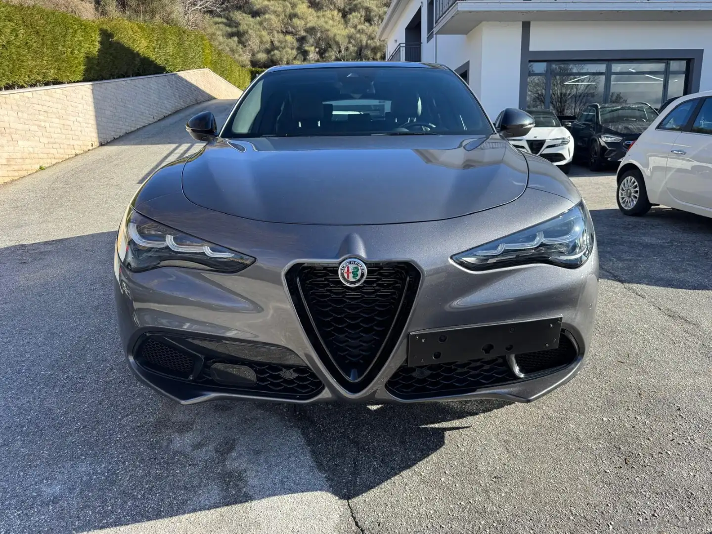 Alfa Romeo Stelvio 2.0 Turbo 280 CV AT8 Q4 Veloce Grigio - 2