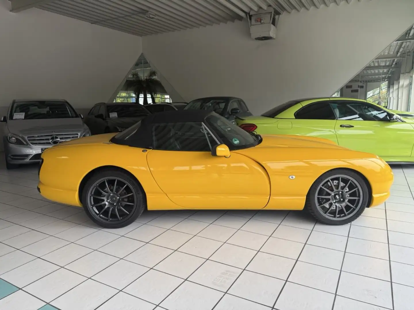 TVR Chimaera 4.0 Targa original LHD 15TKM Gelb - 2
