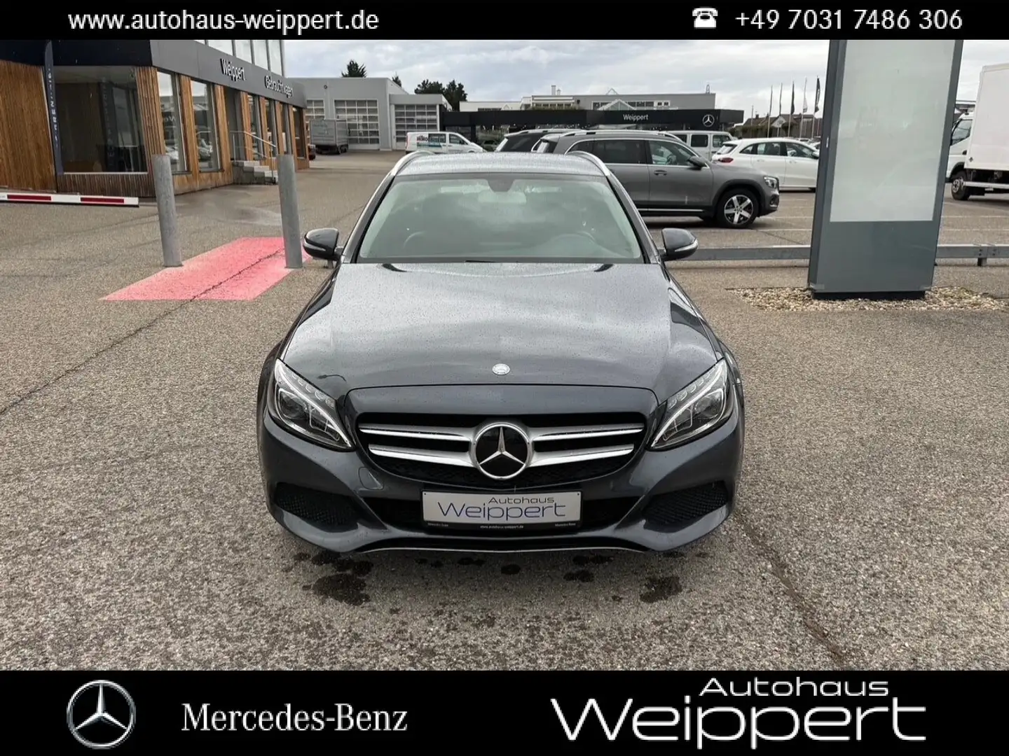 Mercedes-Benz C 220 C220T BT NAVI LED KEYLESS GO KAMERA AVANTGARDE Grau - 1