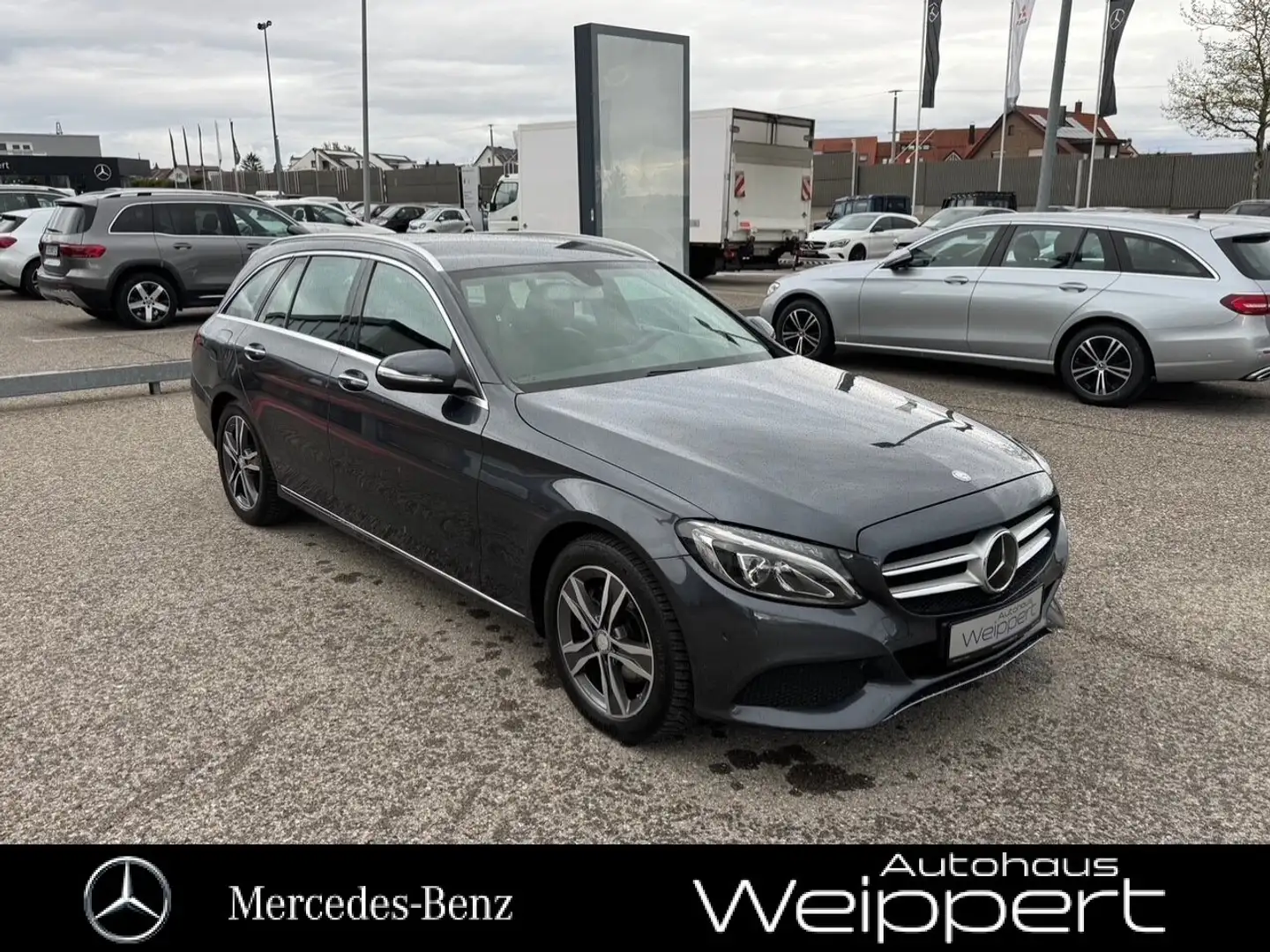 Mercedes-Benz C 220 C220T BT NAVI LED KEYLESS GO KAMERA AVANTGARDE Grau - 2