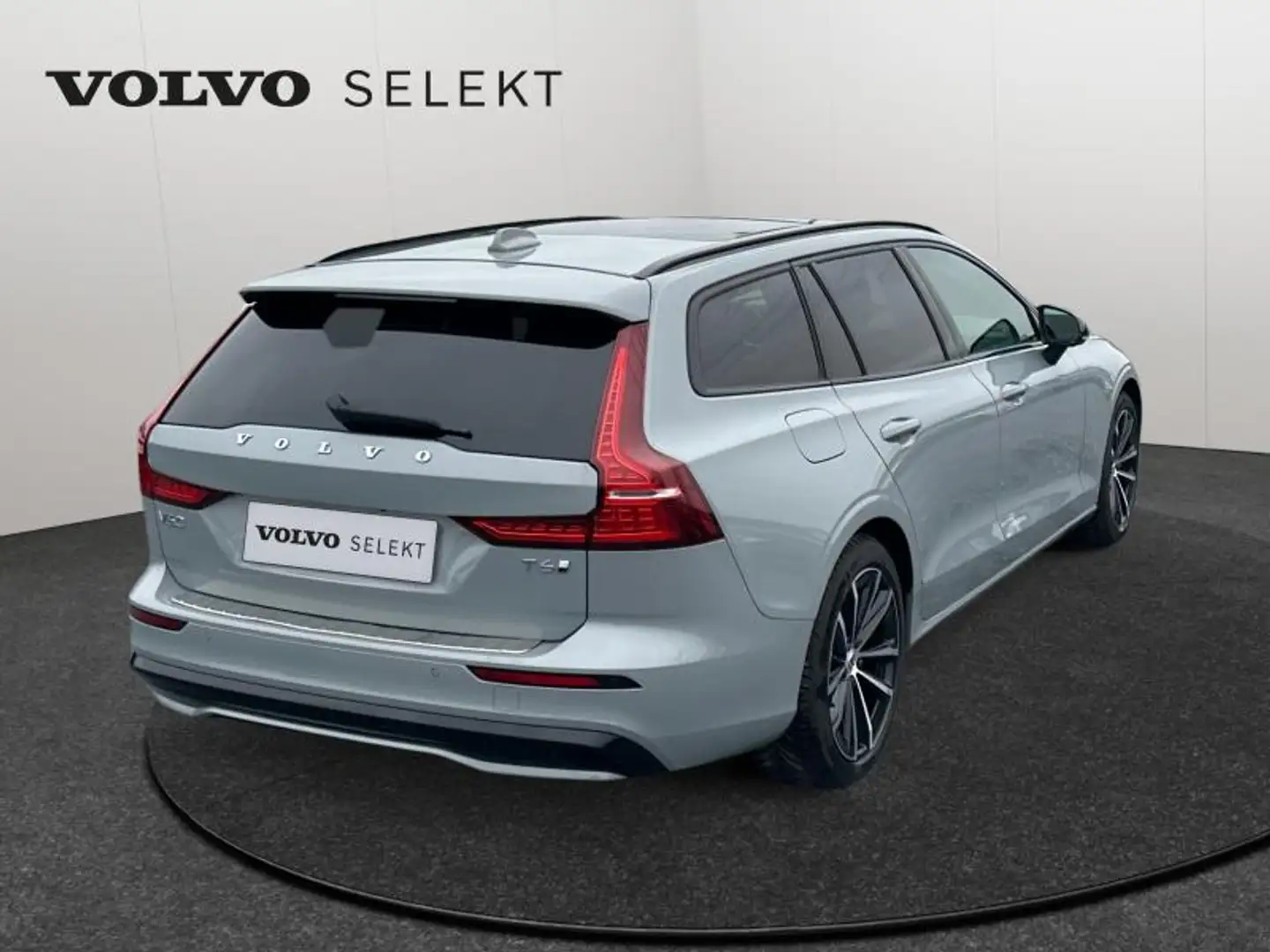 Volvo V60 T6 Ultra Dark / Hybride Gris - 2