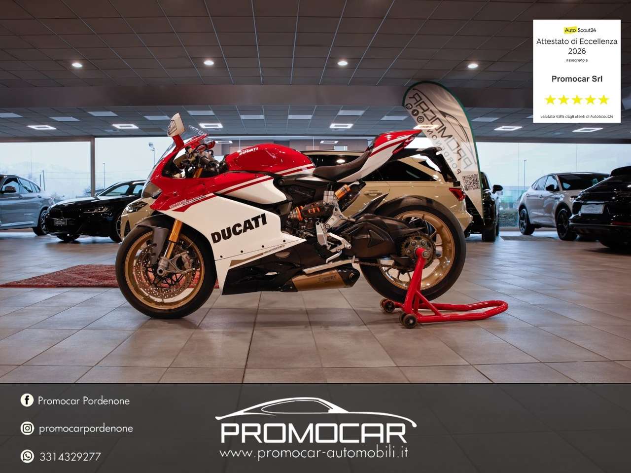 Ducati 1299 Panigale S ANNIVERSARIO *AKRAPOVIC*N 485*