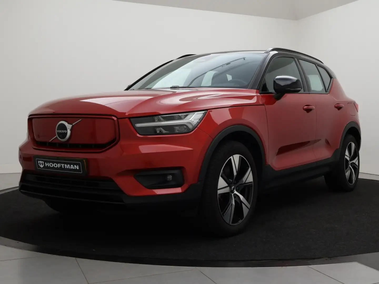 Volvo XC40 RECHARGE TWIN PURE ELECTRIC 360GR CAM SCHUIFDAK HA Rouge - 2