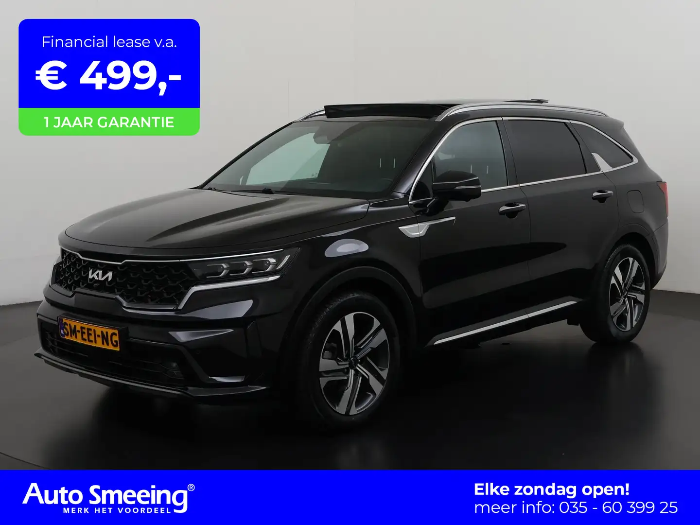 Kia Sorento 1.6 T-GDI Plug-in Hybrid 4WD ExecutiveLine 7p. | P Zwart - 1