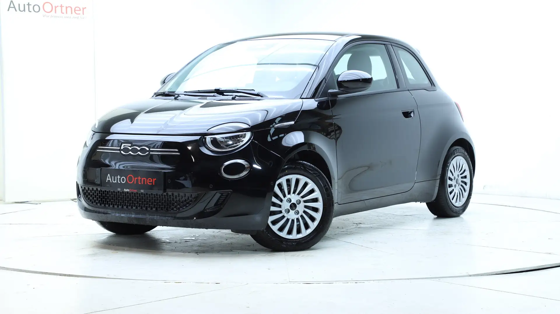 Fiat 500e 42Kwh Navi+Rückfahrcam+Parksensoren Schwarz - 1