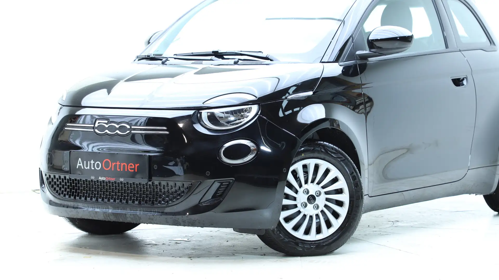 Fiat 500e 42Kwh Navi+Rückfahrcam+Parksensoren Schwarz - 2