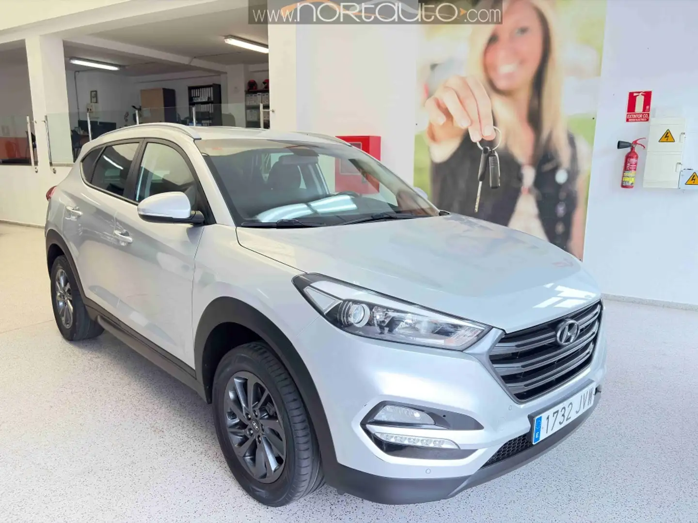 Hyundai TUCSON 1.6 GDI BD Klass Nav 4x2 131 Grigio - 1