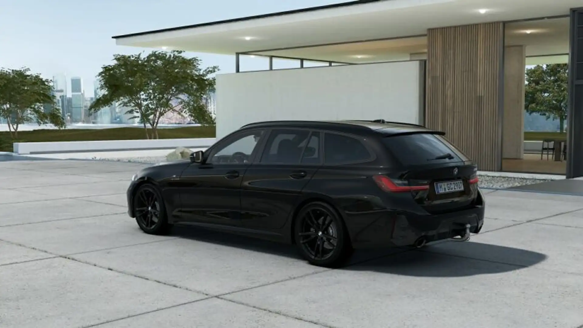BMW 320 d Touring Noir - 2