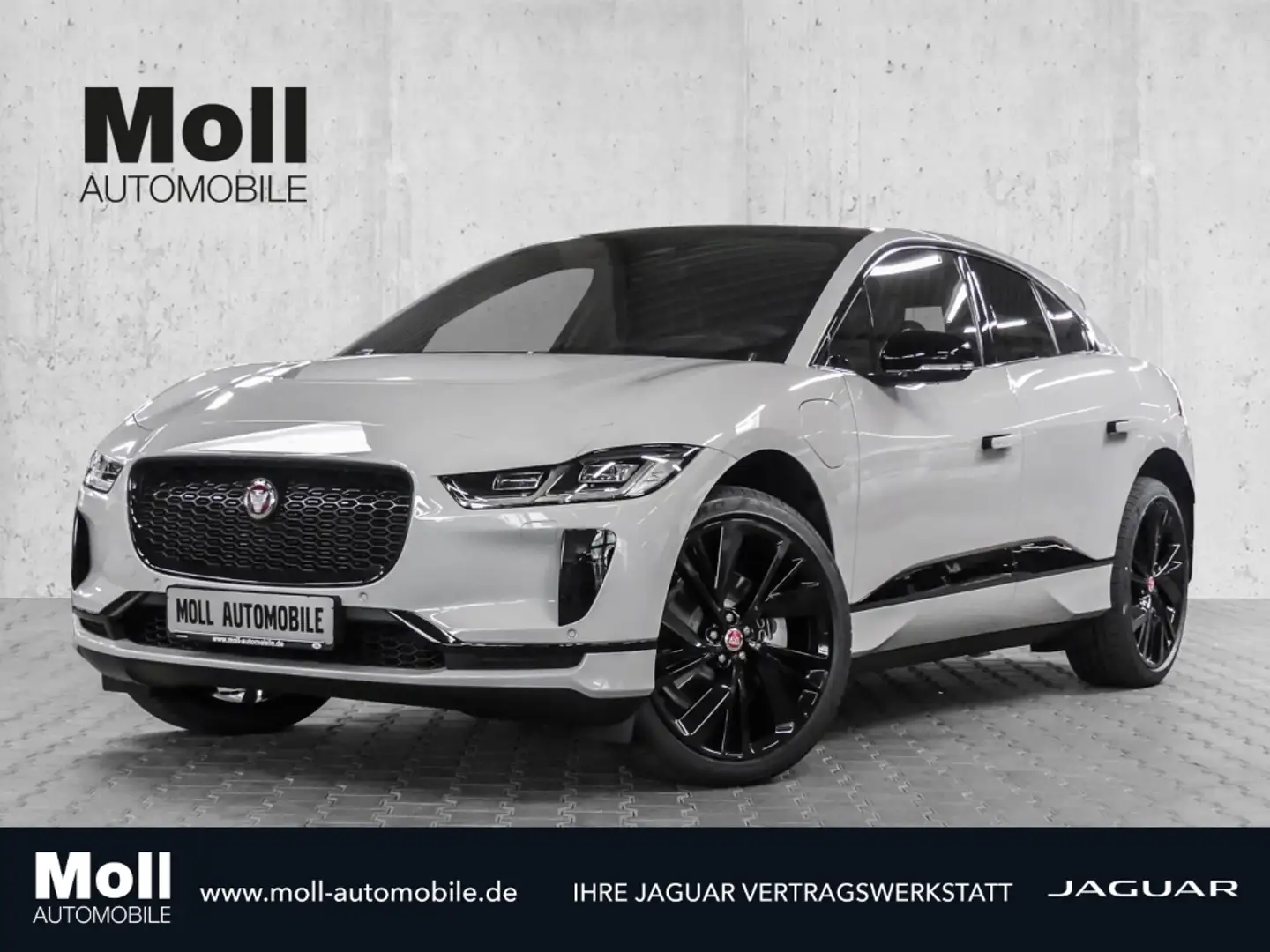 Jaguar I-Pace S EV400 ACC Black Pack 22 Zoll Matrix Allrad Luftf Серый - 1